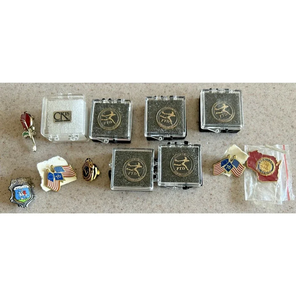N/A vintage pins